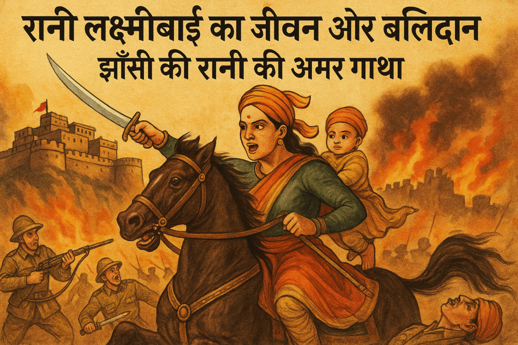 रानी लक्ष्मीबाई का जीवन और बलिदान