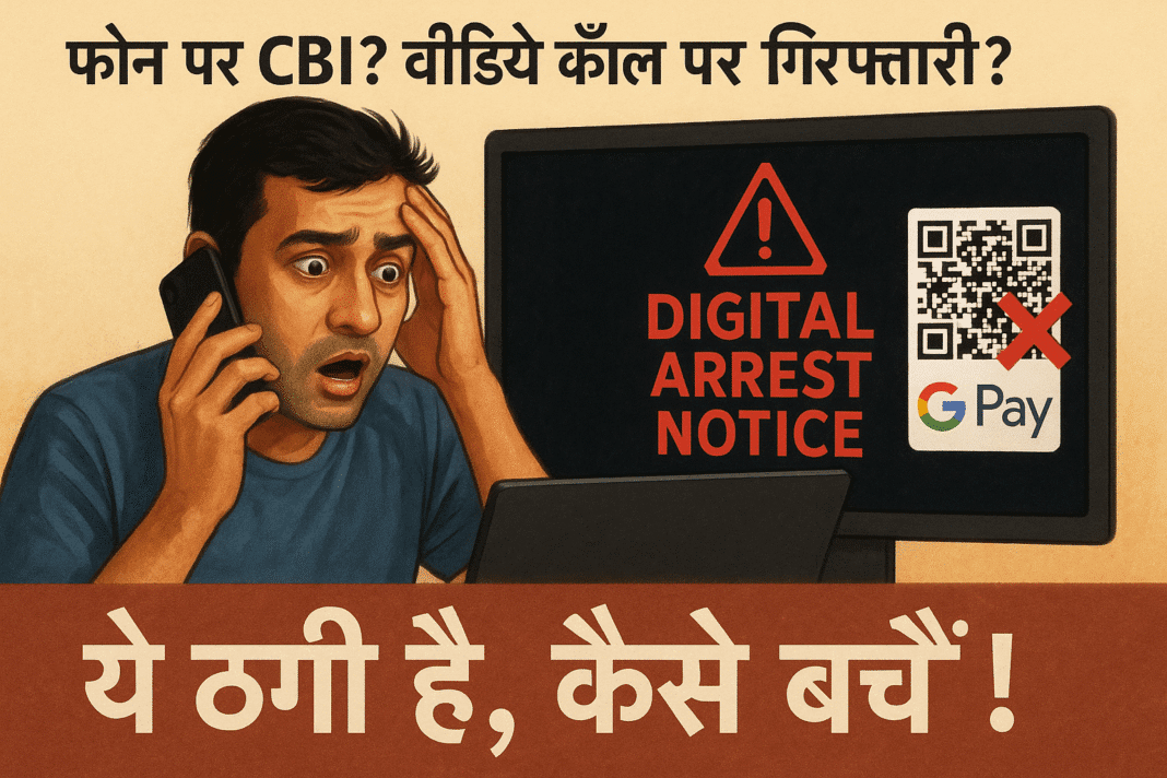 डिजिटल अरेस्ट ठगी का नया तरीका