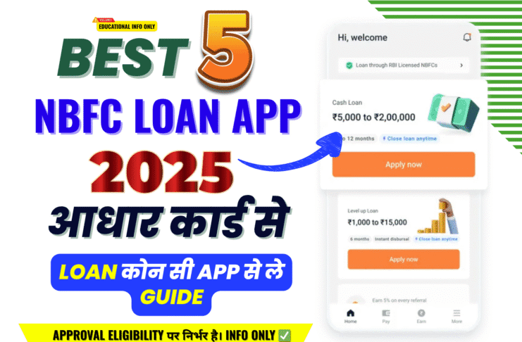 5 Best NBFC Loan Apps 2025