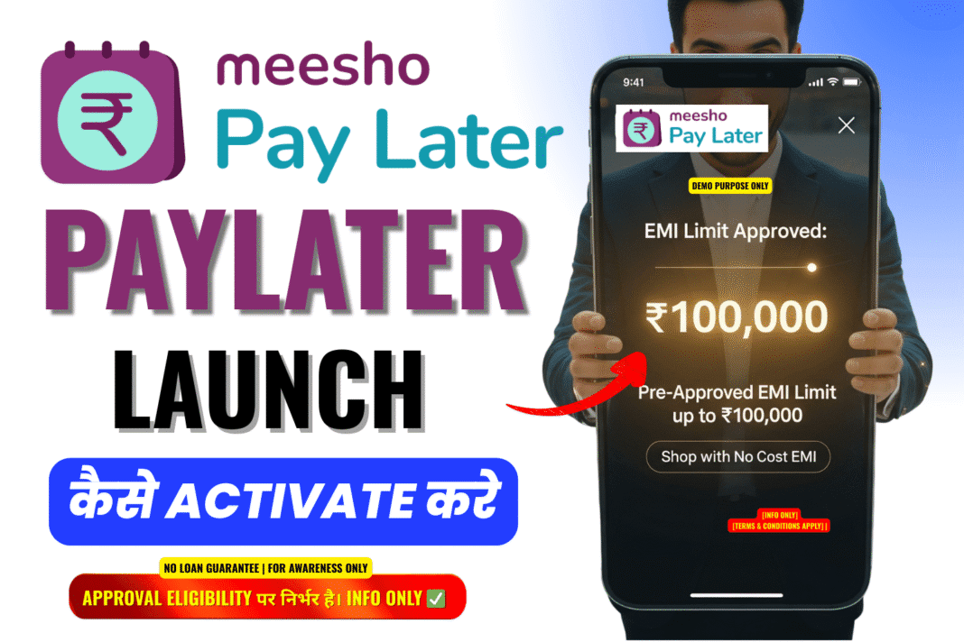 Meesho PayLater 2025