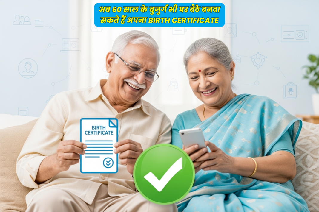 60 sal ke bujurg birth certificate kaise banaye