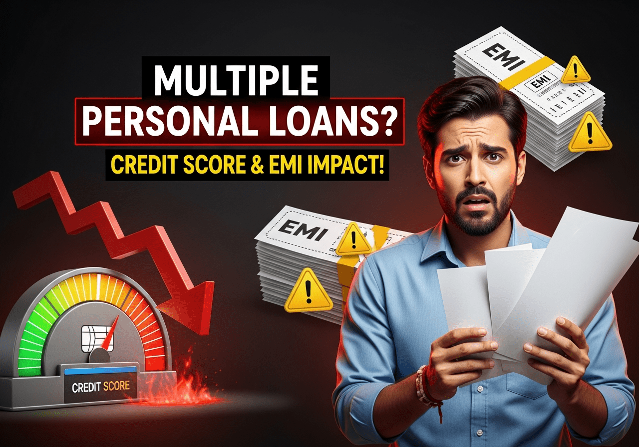 Personal Loan: एक से ज्यादा Personal Loan लेना पड़ सकता है भारी, Credit Score और EMI पर बड़ा असर