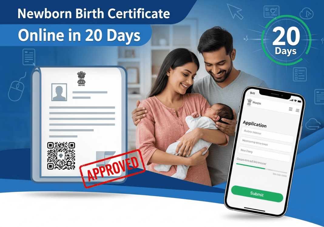घर बैठे बच्चे का birth certificate कैसे बनाएं