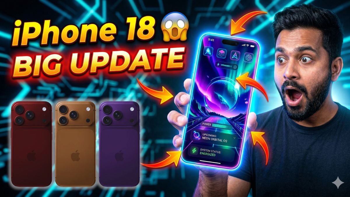 👉 iPhone 18 Pro Max 2026: Launch Date, Price, Features, Camera & Full Details in Hindi