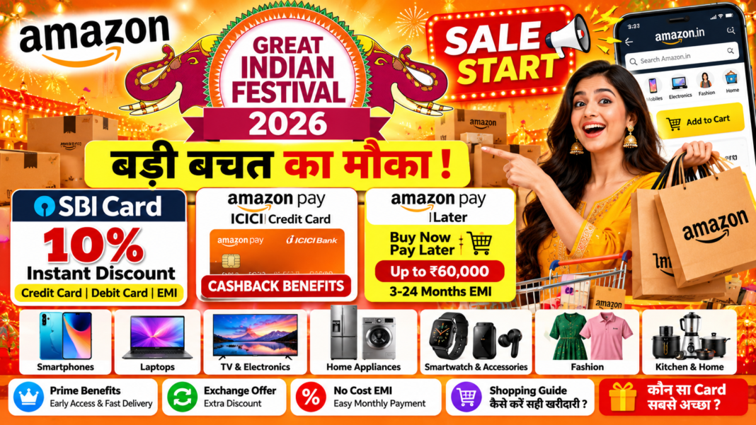 Amazon Great Indian Festival Sale 2026