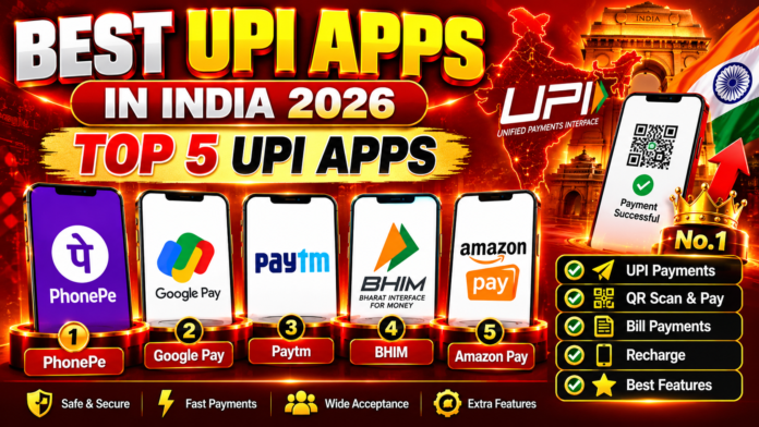 Best UPI Apps in India 2026