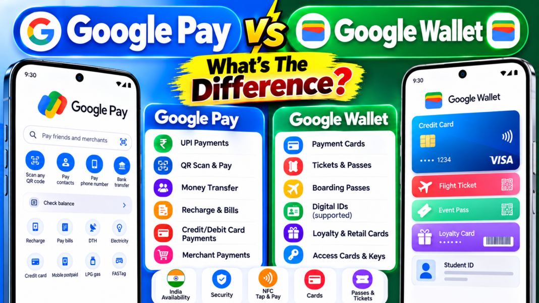 Google Pay vs Google Wallet 2026
